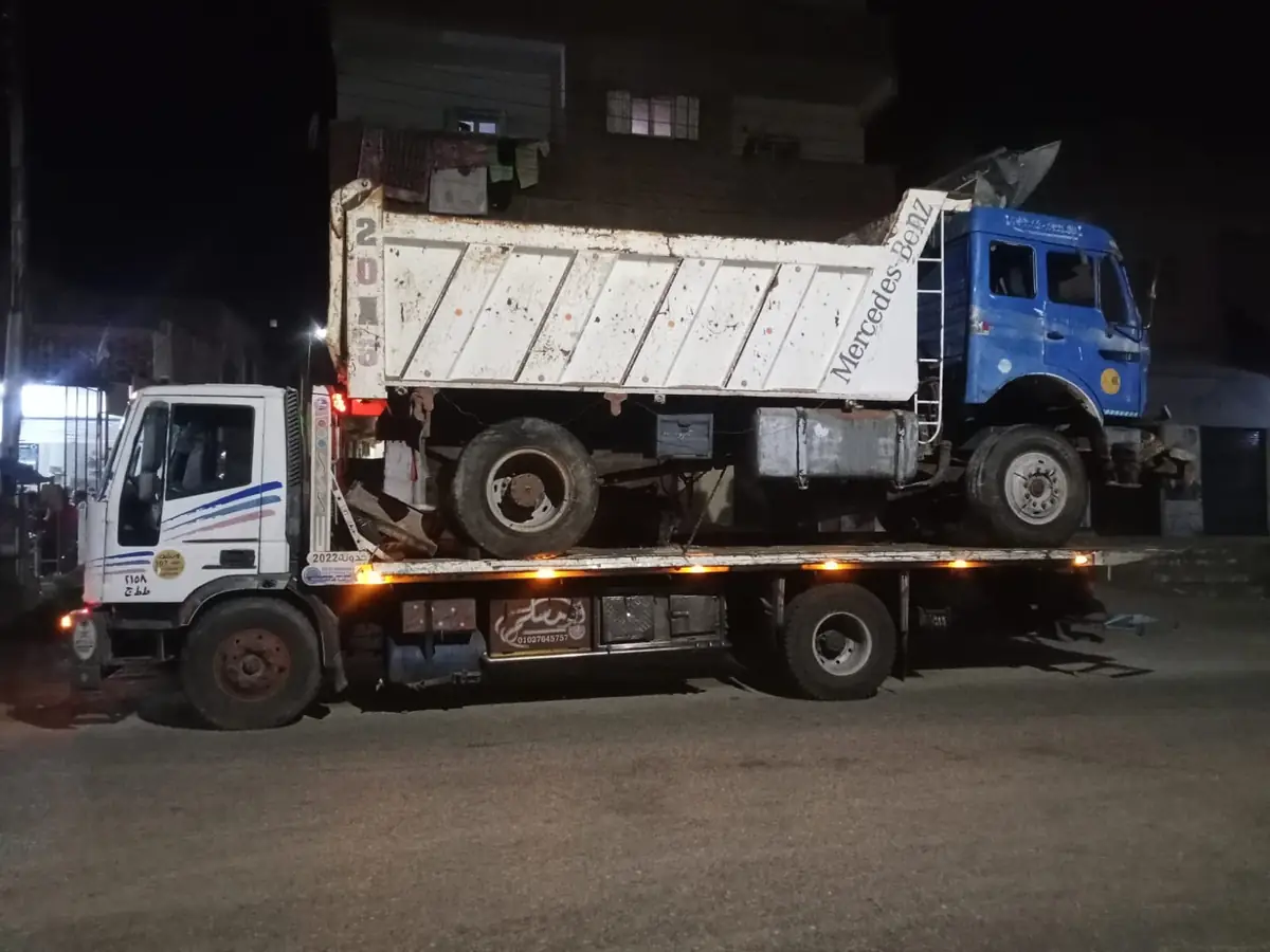 من شغلنا: القلاب على السطحة قبل التحرك